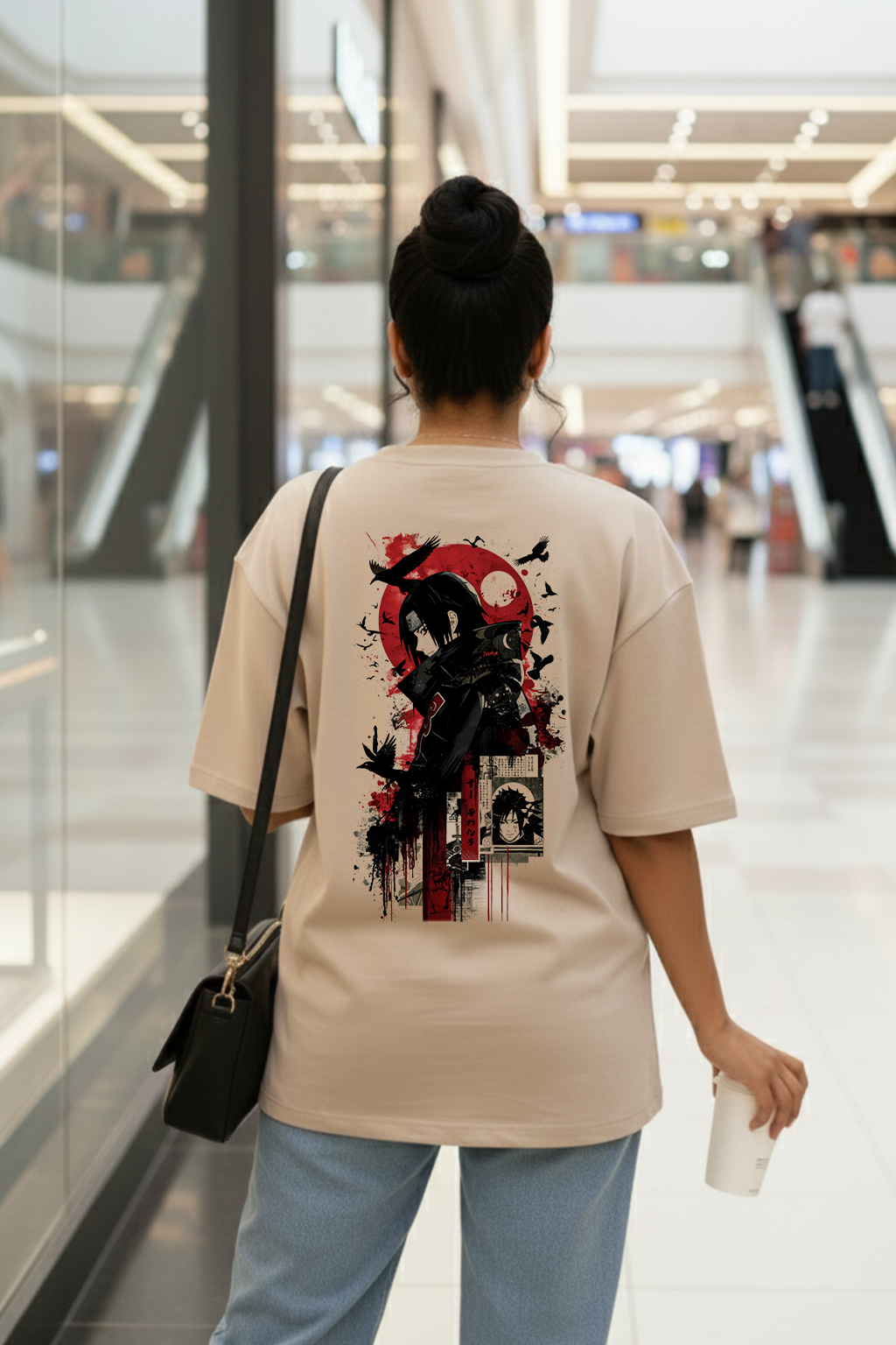 Hidden Leaf Rogue - Oversized Drop-Shoulder | 240 GSM Heavy Gauge Terry Cotton | Premium Biowash