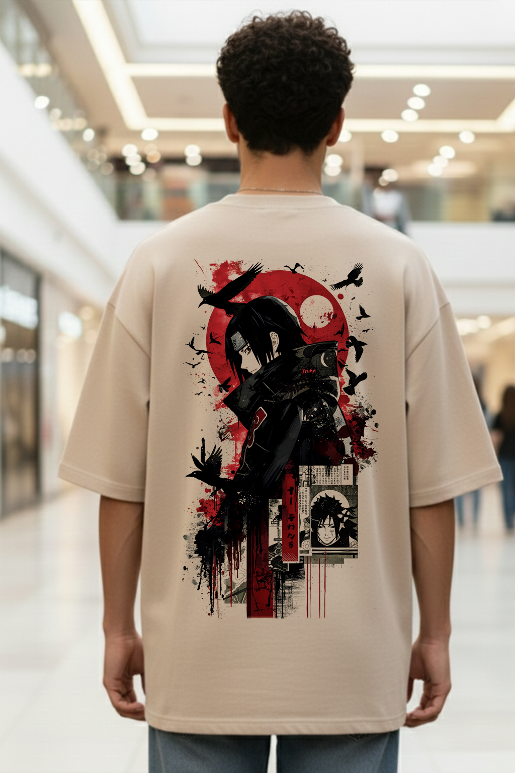 Hidden Leaf Rogue - Oversized Drop-Shoulder | 240 GSM Heavy Gauge Terry Cotton | Premium Biowash
