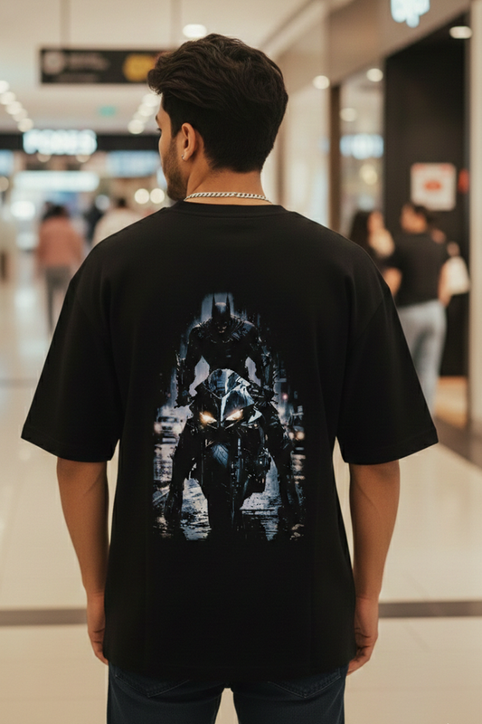 URBAN KNIGHT – Oversized Drop-Shoulder | 240 GSM Heavy Gauge Terry Cotton | Premium Biowash