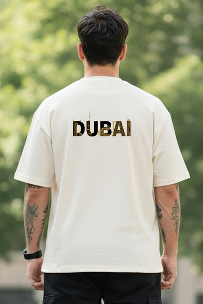 Dubai Statement - Oversized Drop-Shoulder | 240 GSM Heavy Gauge Terry Cotton | Premium Biowash