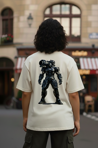 War Machine - Oversized Drop-Shoulder | 240 GSM Heavy Gauge Terry Cotton | Premium Biowash