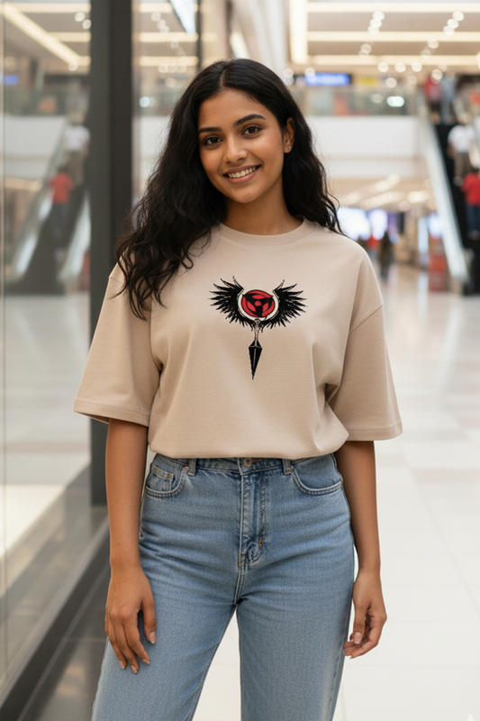 Hidden Leaf Rogue - Oversized Drop-Shoulder | 240 GSM Heavy Gauge Terry Cotton | Premium Biowash