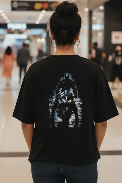 URBAN KNIGHT – Oversized Drop-Shoulder | 240 GSM Heavy Gauge Terry Cotton | Premium Biowash