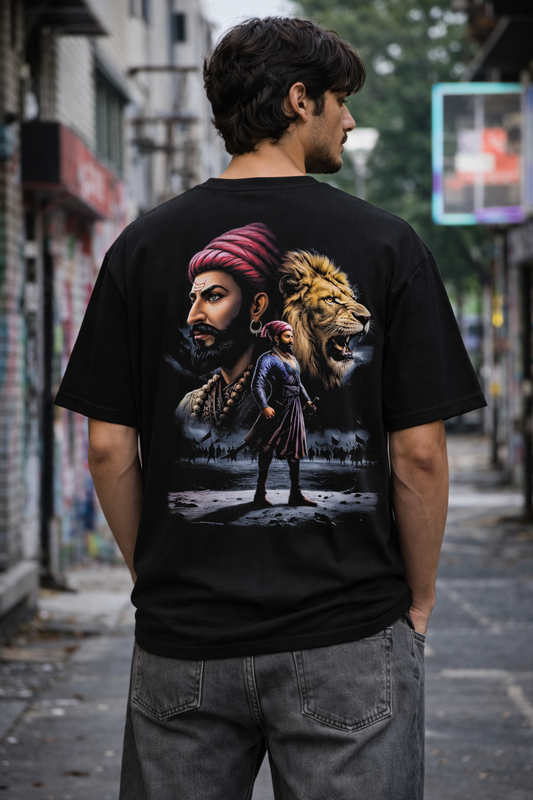 Veer Legacy - Oversized Drop-Shoulder | 240 GSM Heavy Gauge Terry Cotton | Premium Biowash