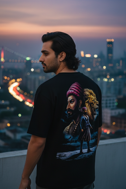 Veer Legacy - Oversized Drop-Shoulder | 240 GSM Heavy Gauge Terry Cotton | Premium Biowash