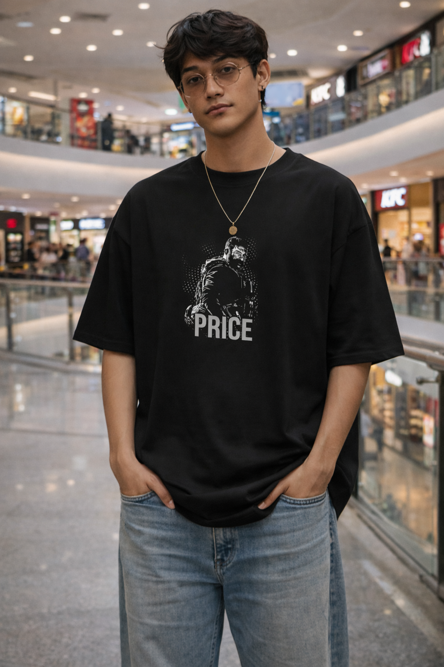 Tactical Ops - Oversized Drop-Shoulder | 240 GSM Heavy Gauge Terry Cotton | Premium Biowash