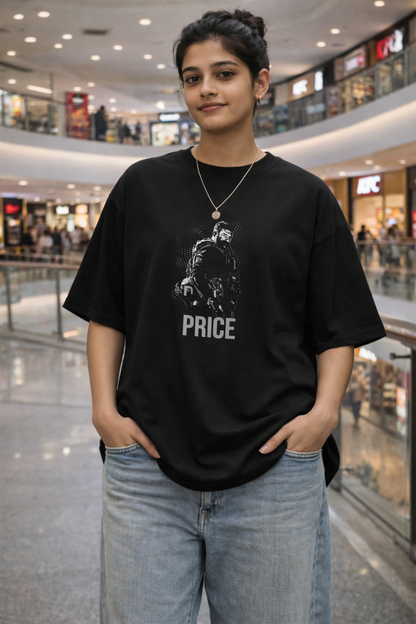 Tactical Ops - Oversized Drop-Shoulder | 240 GSM Heavy Gauge Terry Cotton | Premium Biowash