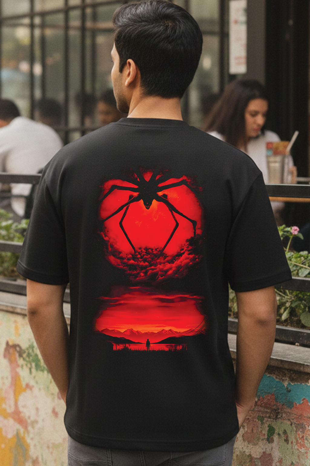 Mind Flayer - Oversized Drop-Shoulder | 240 GSM Heavy Gauge Terry Cotton | Premium Biowash