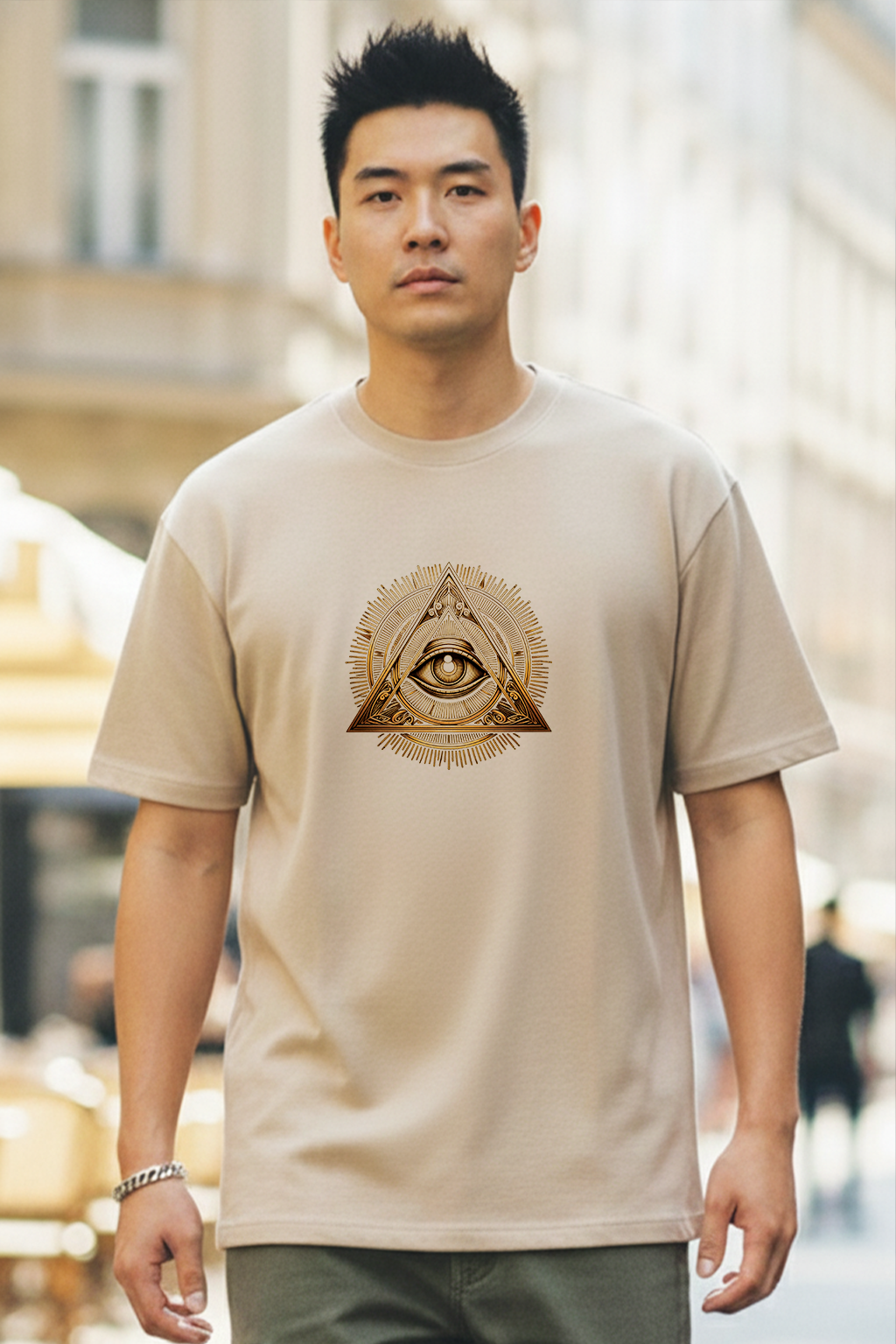ANUBIS ASCENSION - Oversized Drop-Shoulder | 240 GSM Heavy Gauge Terry Cotton | Premium Biowash