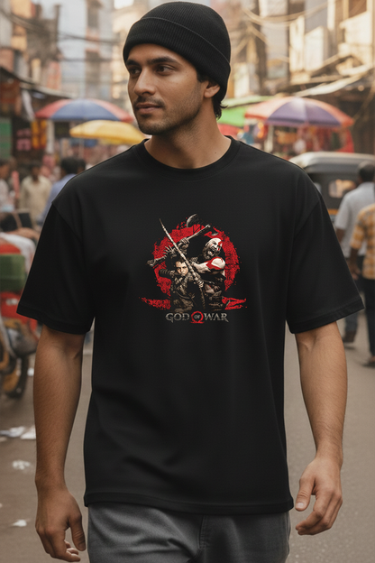 Berserker Rage - Oversized Drop-Shoulder | 240 GSM Heavy Gauge Terry Cotton | Premium Biowash