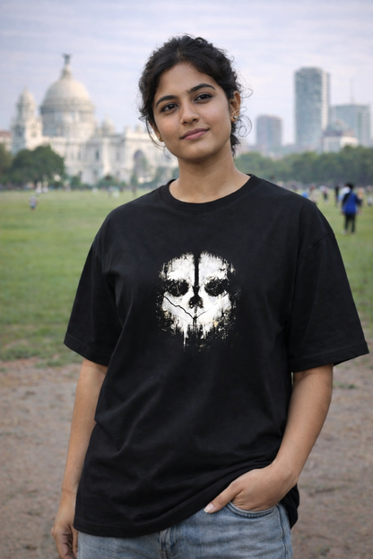 GHOST OPS – Oversized Drop-Shoulder | 240 GSM Heavy Gauge Terry Cotton | Premium Biowash