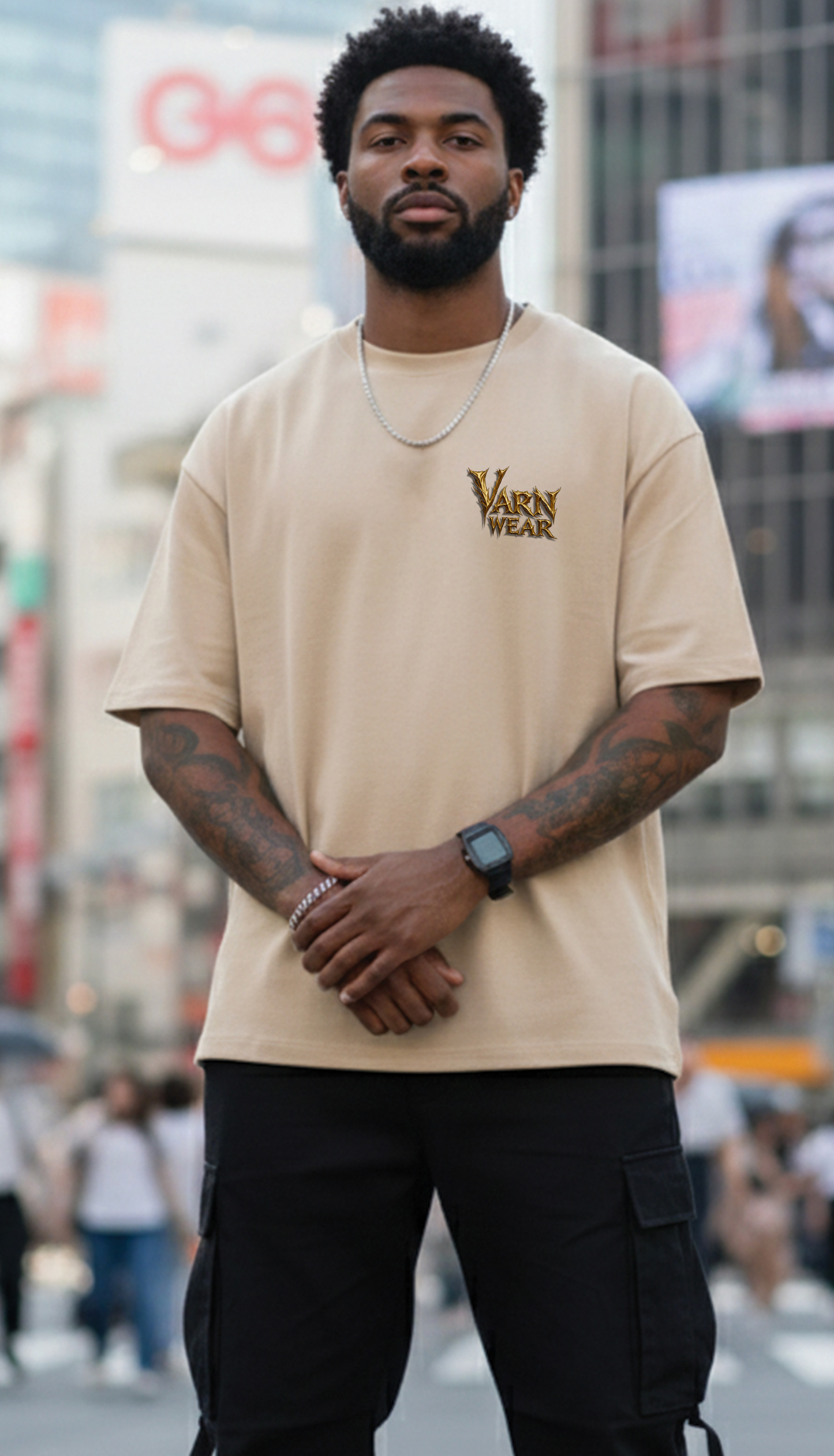 Imperial Skull - Oversized Drop-Shoulder | 240 GSM Heavy Gauge Terry Cotton | Premium Biowash  Not everyone can pull this off.